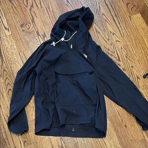 The North Face Men's Navy Hooded Windbreaker